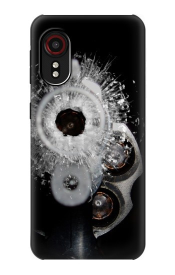 S2387 Verre bullet Trou Pistolet Etui Coque Housse pour Samsung Galaxy Xcover 5
