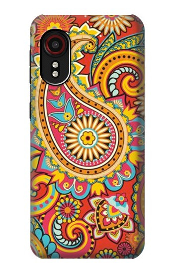 S3402 Floral Paisley Seamless Etui Coque Housse pour Samsung Galaxy Xcover 5