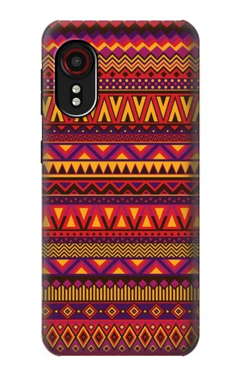 S3404 Aztèques Motif Etui Coque Housse pour Samsung Galaxy Xcover 5