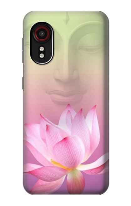 S3511 Fleur de lotus Bouddhisme Etui Coque Housse pour Samsung Galaxy Xcover 5
