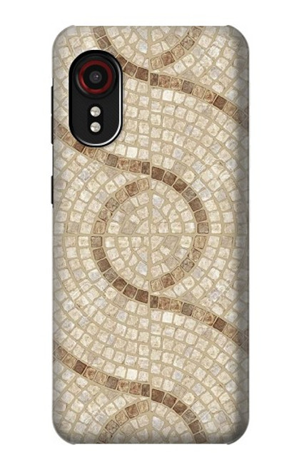 S3703 Carreaux de mosaïque Etui Coque Housse pour Samsung Galaxy Xcover 5