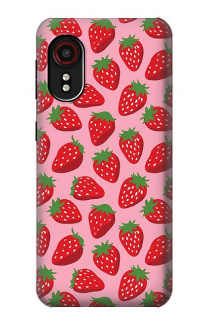 S3719 Modèle de fraise Etui Coque Housse pour Samsung Galaxy Xcover 5