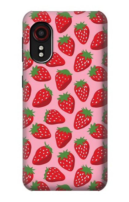 S3719 Modèle de fraise Etui Coque Housse pour Samsung Galaxy Xcover 5