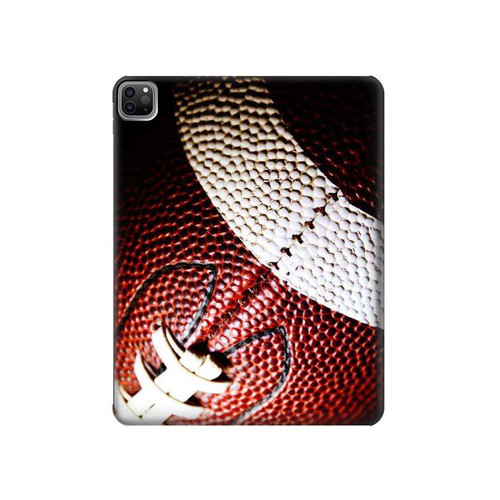 S0062 football américain Etui Coque Housse pour iPad Pro 12.9 (2022,2021,2020,2018, 3rd, 4th, 5th, 6th)