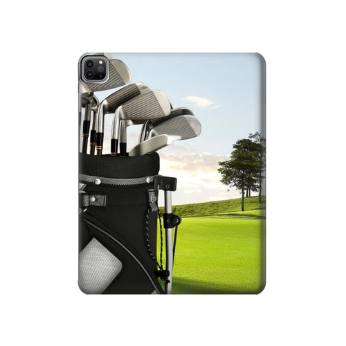 S0067 Le golf Etui Coque Housse pour iPad Pro 12.9 (2022,2021,2020,2018, 3rd, 4th, 5th, 6th)