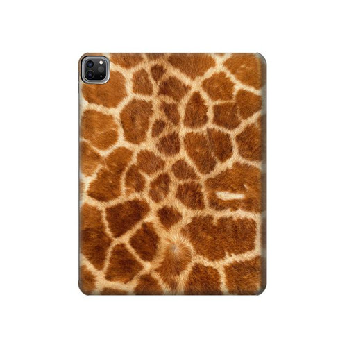 S0422 girafe Peau Etui Coque Housse pour iPad Pro 12.9 (2022,2021,2020,2018, 3rd, 4th, 5th, 6th)