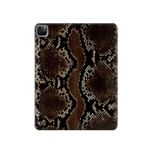 S0553 serpent Peau Etui Coque Housse pour iPad Pro 12.9 (2022,2021,2020,2018, 3rd, 4th, 5th, 6th)