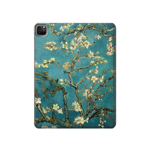 S0842 Blossoming Amandier Van Gogh Etui Coque Housse pour iPad Pro 12.9 (2022,2021,2020,2018, 3rd, 4th, 5th, 6th)