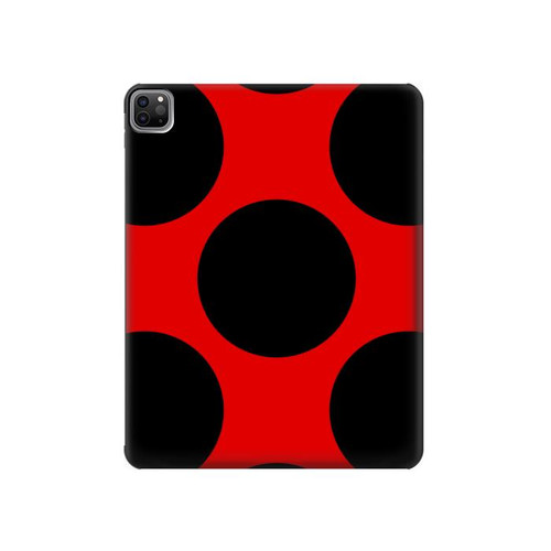 S1829 Motif Coccinelles Dot Etui Coque Housse pour iPad Pro 12.9 (2022,2021,2020,2018, 3rd, 4th, 5th, 6th)