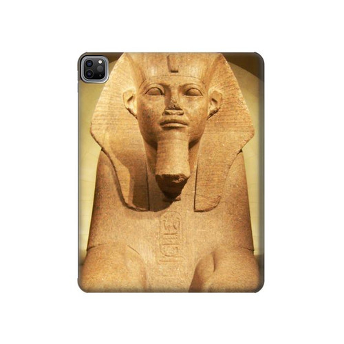 S1973 Sphinx égyptien Etui Coque Housse pour iPad Pro 12.9 (2022,2021,2020,2018, 3rd, 4th, 5th, 6th)