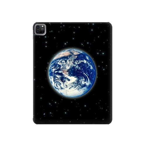 S2266 La planète Terre de l'Étoile nébuleuse espace Etui Coque Housse pour iPad Pro 12.9 (2022,2021,2020,2018, 3rd, 4th, 5th, 6th)