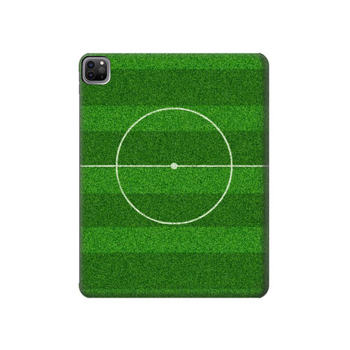 S2322 Football Terrain de football Etui Coque Housse pour iPad Pro 12.9 (2022,2021,2020,2018, 3rd, 4th, 5th, 6th)