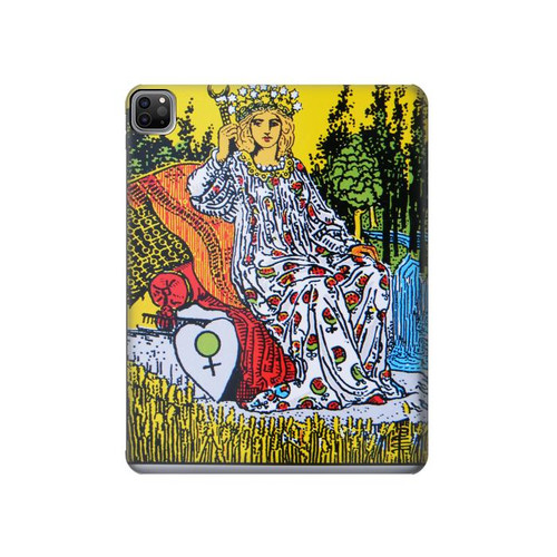S2809 Carte Tarot L'Impératrice Etui Coque Housse pour iPad Pro 12.9 (2022, 2021, 2020, 2018), iPad Air 13 (2025, 2024)