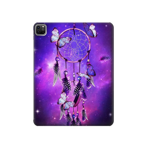 S3685 Attrapeur de rêves Etui Coque Housse pour iPad Pro 12.9 (2022, 2021, 2020, 2018), iPad Air 13 (2025, 2024)
