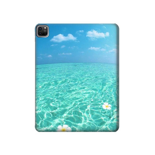 S3720 Summer Ocean Beach Etui Coque Housse pour iPad Pro 12.9 (2022,2021,2020,2018, 3rd, 4th, 5th, 6th)
