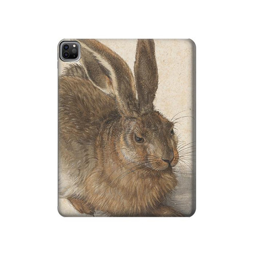 S3781 Albrecht Durer Young Hare Etui Coque Housse pour iPad Pro 12.9 (2022,2021,2020,2018, 3rd, 4th, 5th, 6th)