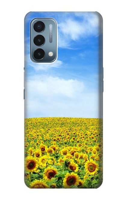 S0232 Tournesol Etui Coque Housse pour OnePlus Nord N200 5G