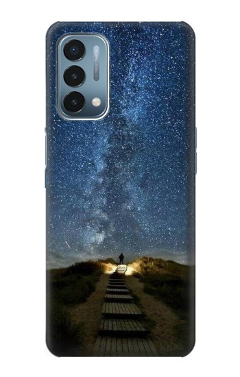 S0734 Stairway to Heaven Islande Etui Coque Housse pour OnePlus Nord N200 5G
