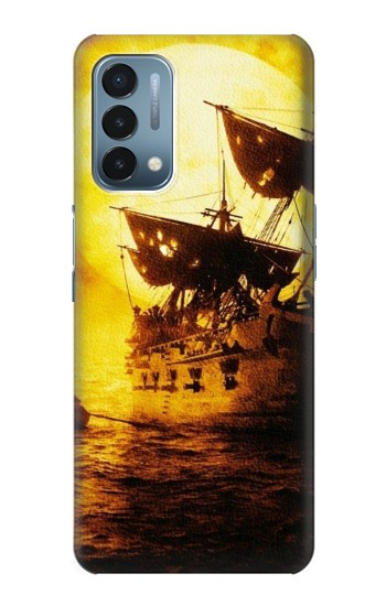 S0841 Pirates Perle noire Etui Coque Housse pour OnePlus Nord N200 5G