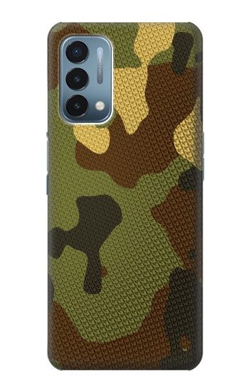 S1602 Camo Camouflage Imprimé graphique Etui Coque Housse pour OnePlus Nord N200 5G