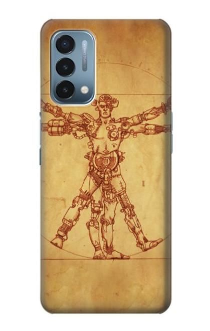S1682 steampunk Frankenstein Etui Coque Housse pour OnePlus Nord N200 5G
