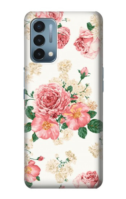 S1859 Motif Rose Etui Coque Housse pour OnePlus Nord N200 5G