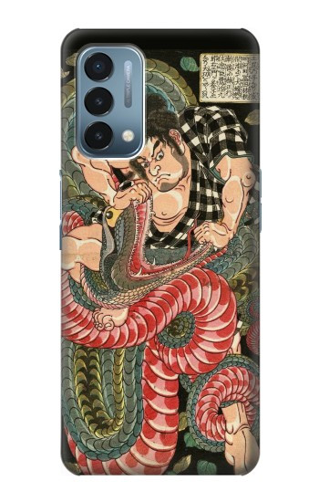 S2469 108 héros de Suikoden Saginoike Heikuro Etui Coque Housse pour OnePlus Nord N200 5G