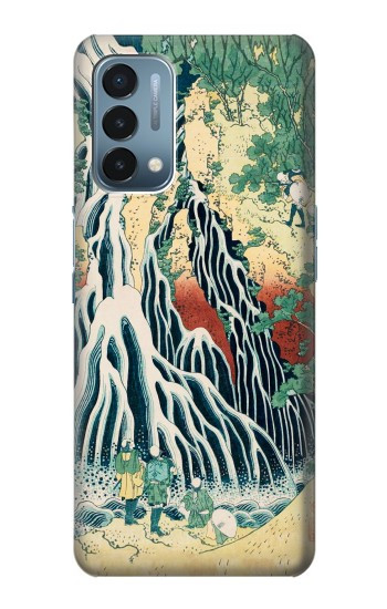 S2491 Hokusai Kirifuri Cascade à Kurokami Etui Coque Housse pour OnePlus Nord N200 5G