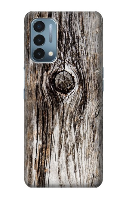 S2844 Vieux bois d'écorce graphique Etui Coque Housse pour OnePlus Nord N200 5G