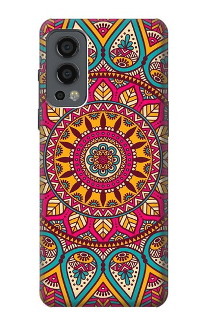 S3694 Modèle d'art hippie Etui Coque Housse pour OnePlus Nord 2 5G