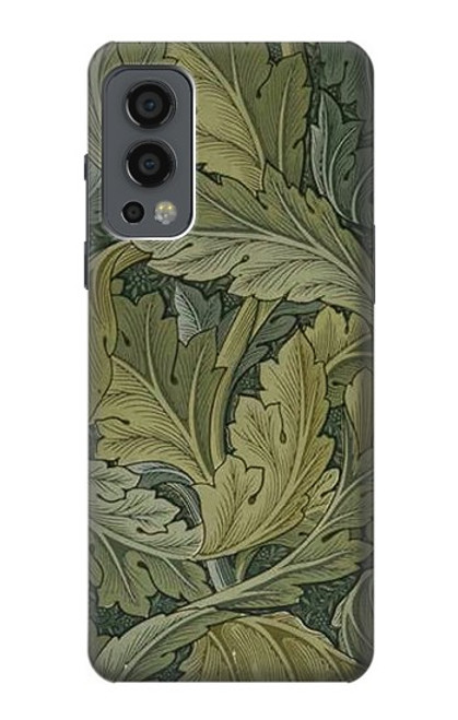 S3790 William Morris Acanthus Leaves Etui Coque Housse pour OnePlus Nord 2 5G