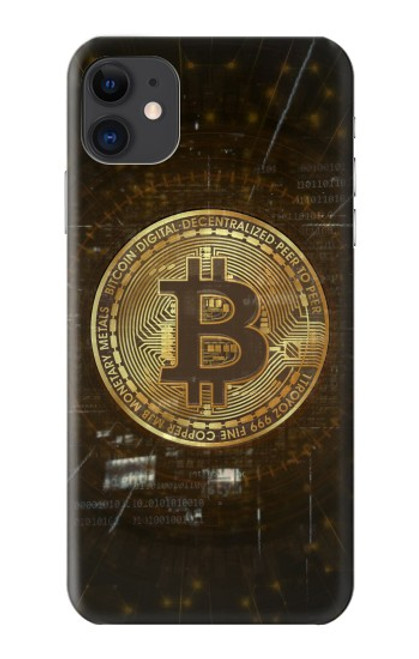 S3798 Crypto-monnaie Bitcoin Etui Coque Housse pour iPhone 11