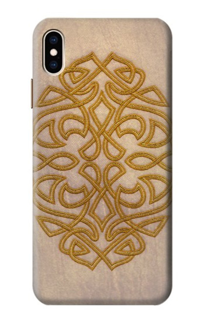 S3796 Noeud celtique Etui Coque Housse pour iPhone XS Max