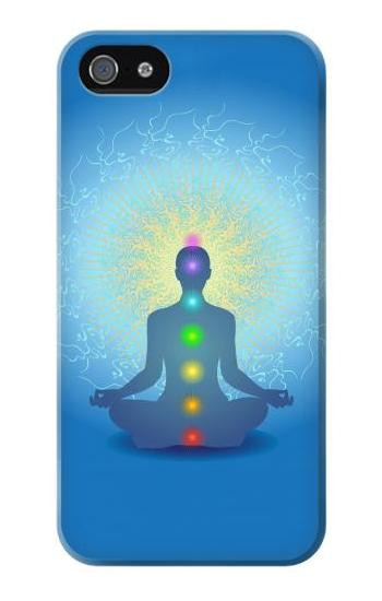 S2295 Bhuddha Aura Chakra Balancing Healing Etui Coque Housse pour iPhone 5 5S SE
