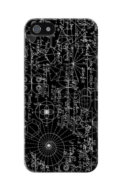 S3808 Tableau noir de mathématiques Etui Coque Housse pour iPhone 5C