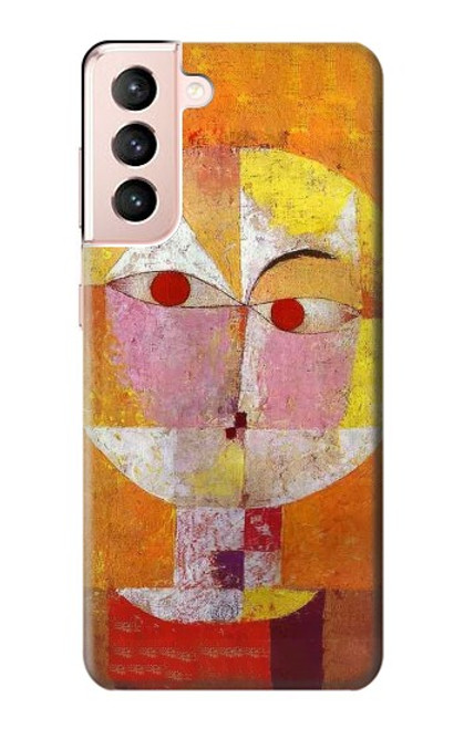 S3811 Paul Klee Senecio Homme Tête Etui Coque Housse pour Samsung Galaxy S21 5G