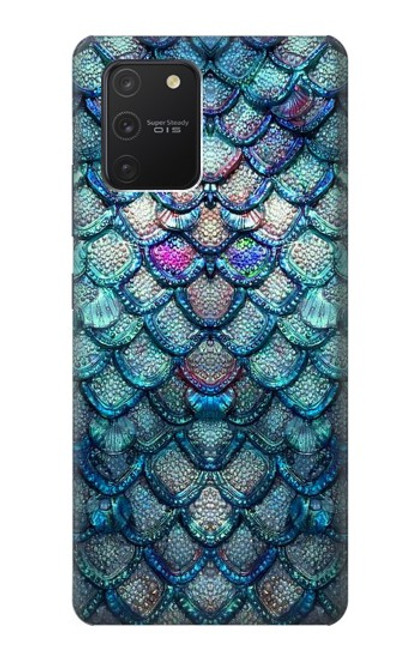 S3809 Écaille de poisson sirène Etui Coque Housse pour Samsung Galaxy S10 Lite