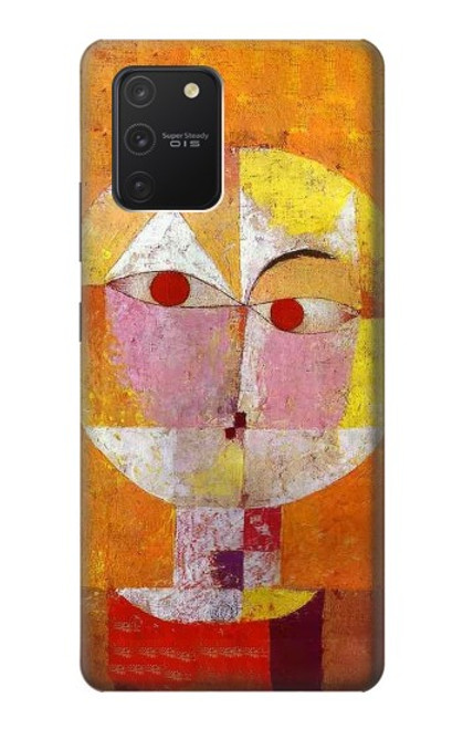 S3811 Paul Klee Senecio Homme Tête Etui Coque Housse pour Samsung Galaxy S10 Lite