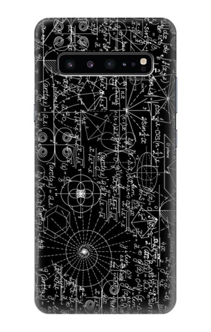 S3808 Tableau noir de mathématiques Etui Coque Housse pour Samsung Galaxy S10 5G