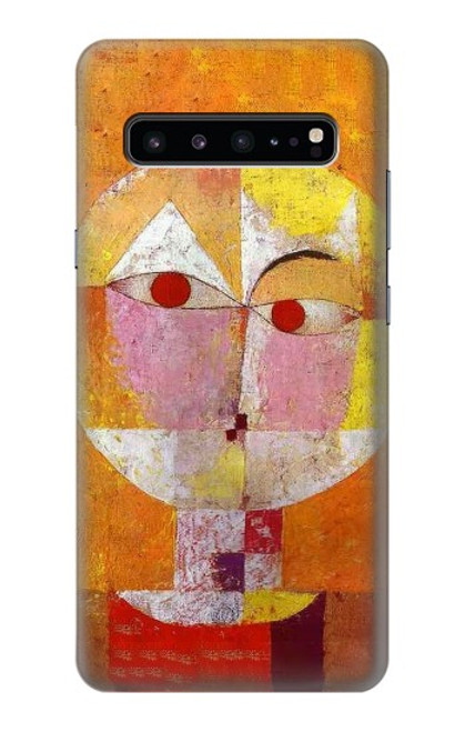 S3811 Paul Klee Senecio Homme Tête Etui Coque Housse pour Samsung Galaxy S10 5G