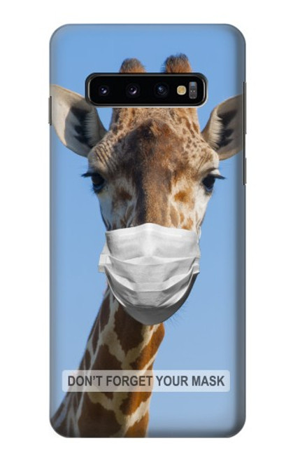 S3806 Girafe Nouvelle Normale Etui Coque Housse pour Samsung Galaxy S10