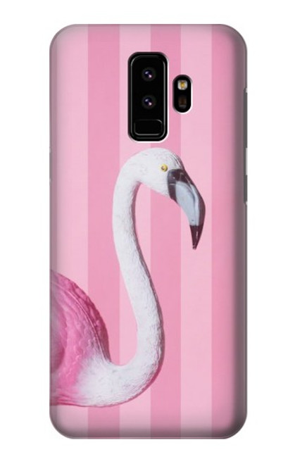 S3805 Flamant Rose Pastel Etui Coque Housse pour Samsung Galaxy S9