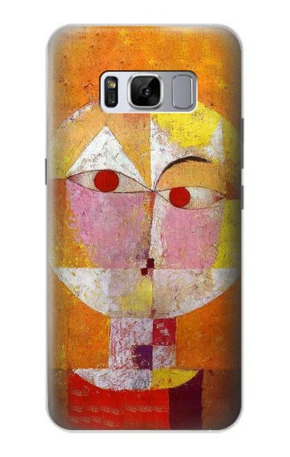 S3811 Paul Klee Senecio Homme Tête Etui Coque Housse pour Samsung Galaxy S8 Plus