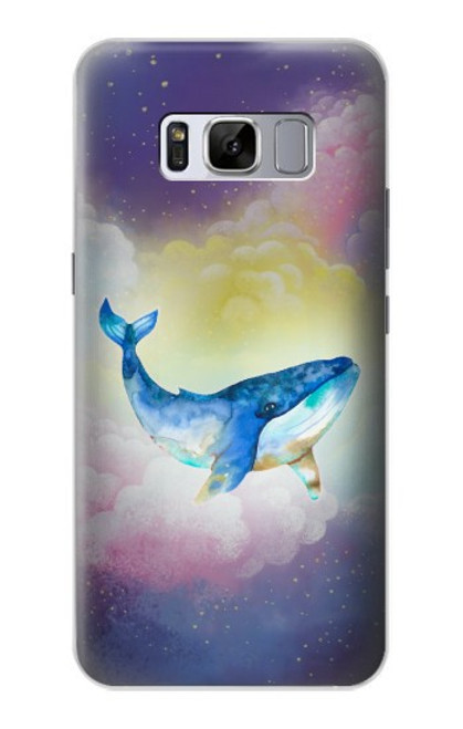 S3802 Rêve Baleine Pastel Fantaisie Etui Coque Housse pour Samsung Galaxy S8