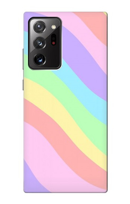 S3810 Vague d'été licorne pastel Etui Coque Housse pour Samsung Galaxy Note 20 Ultra, Ultra 5G