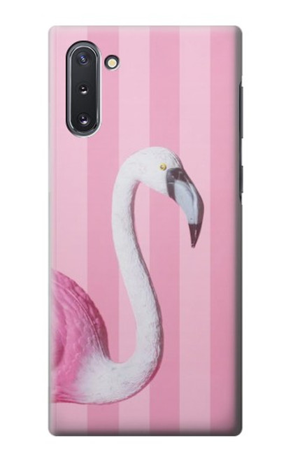 S3805 Flamant Rose Pastel Etui Coque Housse pour Samsung Galaxy Note 10