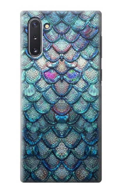 S3809 Écaille de poisson sirène Etui Coque Housse pour Samsung Galaxy Note 10