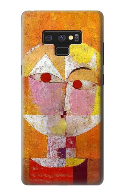 S3811 Paul Klee Senecio Homme Tête Etui Coque Housse pour Note 9 Samsung Galaxy Note9