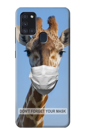S3806 Girafe Nouvelle Normale Etui Coque Housse pour Samsung Galaxy A21s