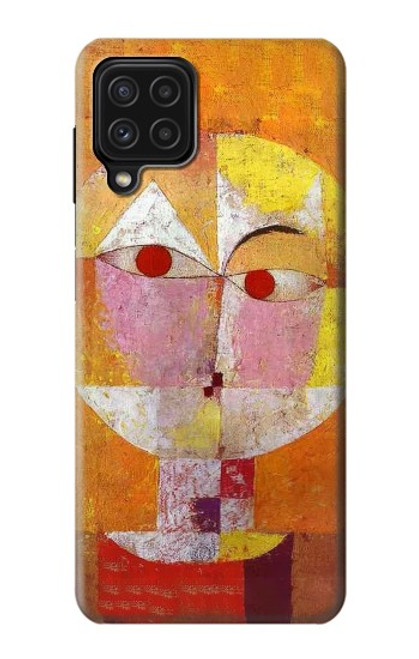 S3811 Paul Klee Senecio Homme Tête Etui Coque Housse pour Samsung Galaxy A22 4G